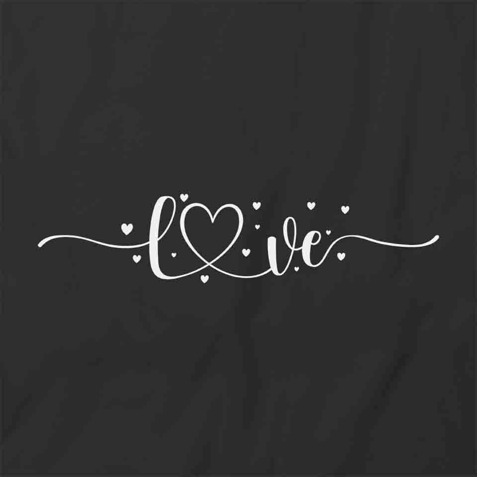 LOVE TShirt Tee Short-Sleeved Cotton CLOTHING S1BSA274