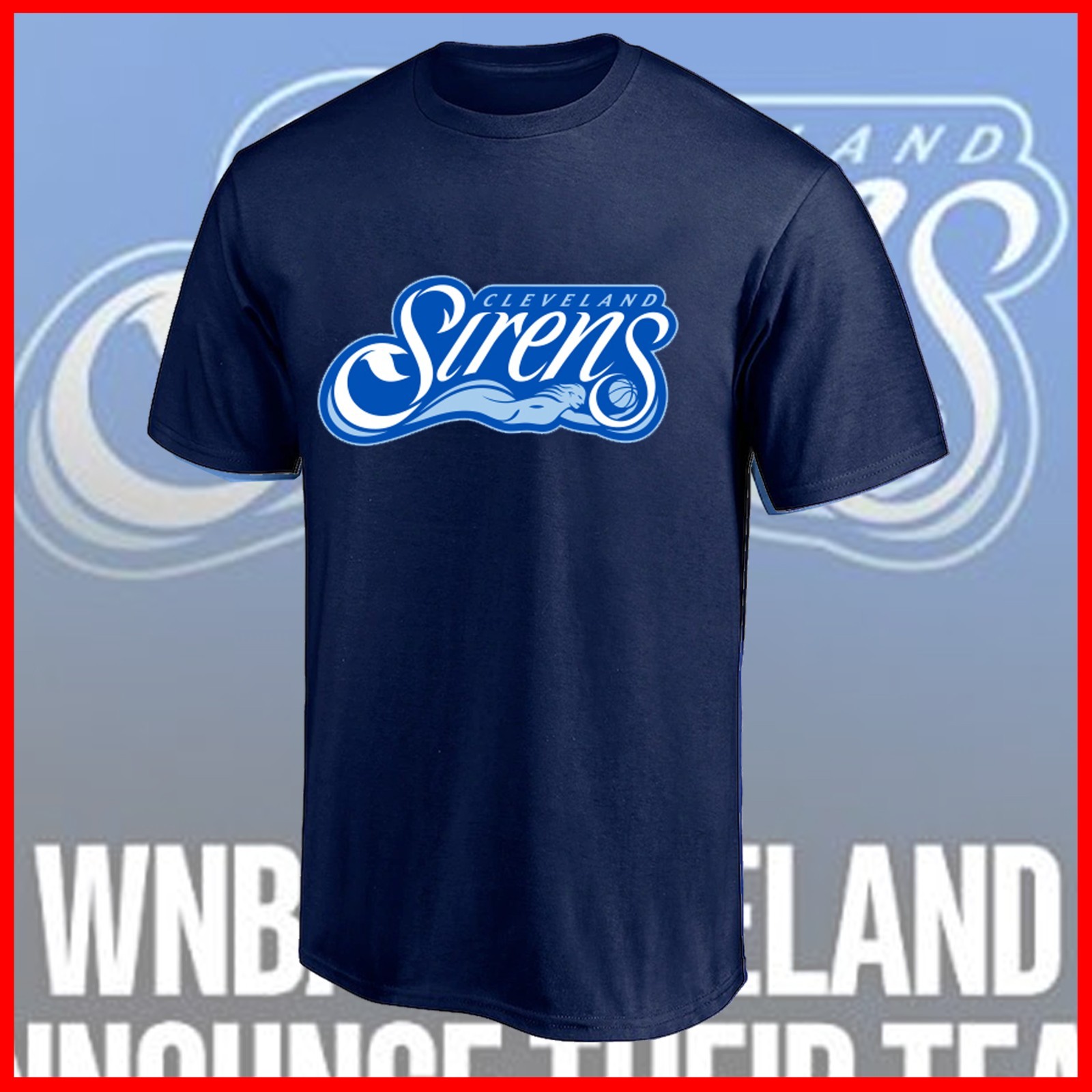 🔥 HOT NEW 2026 Welcome Cleveland Sirens shirt New Basketball Team All Size