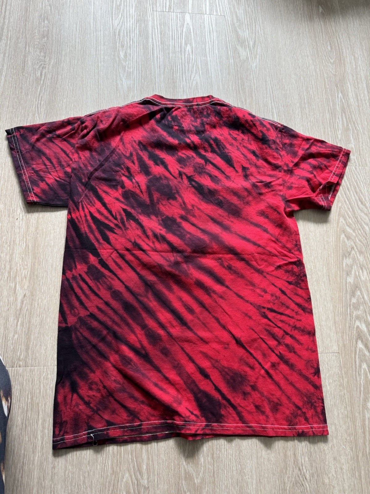 Studiohouse Designs The Lost Boys Shirt Red Tie-dye T-Shirt Size Medium