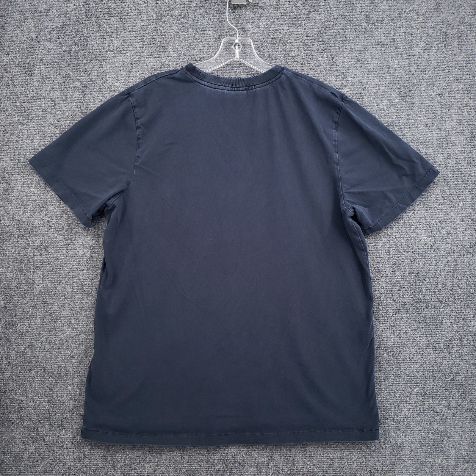 Superdry T Shirt Mens 2XL XXL Blue Short Sleeve Crew Neck Pull on Workwear Tee