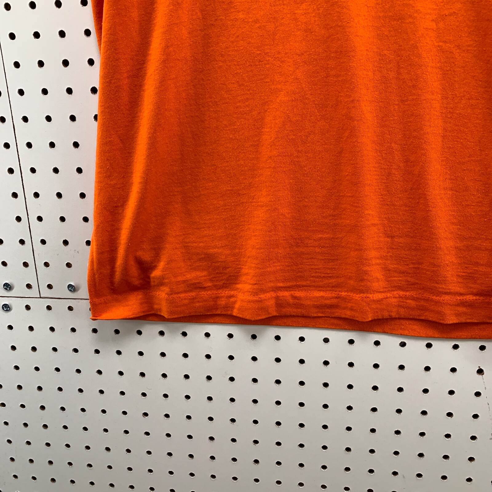 Vintage 80s Lionel Electric Shirt Mens FITS Medium Orange Single Stitch 19×28.5