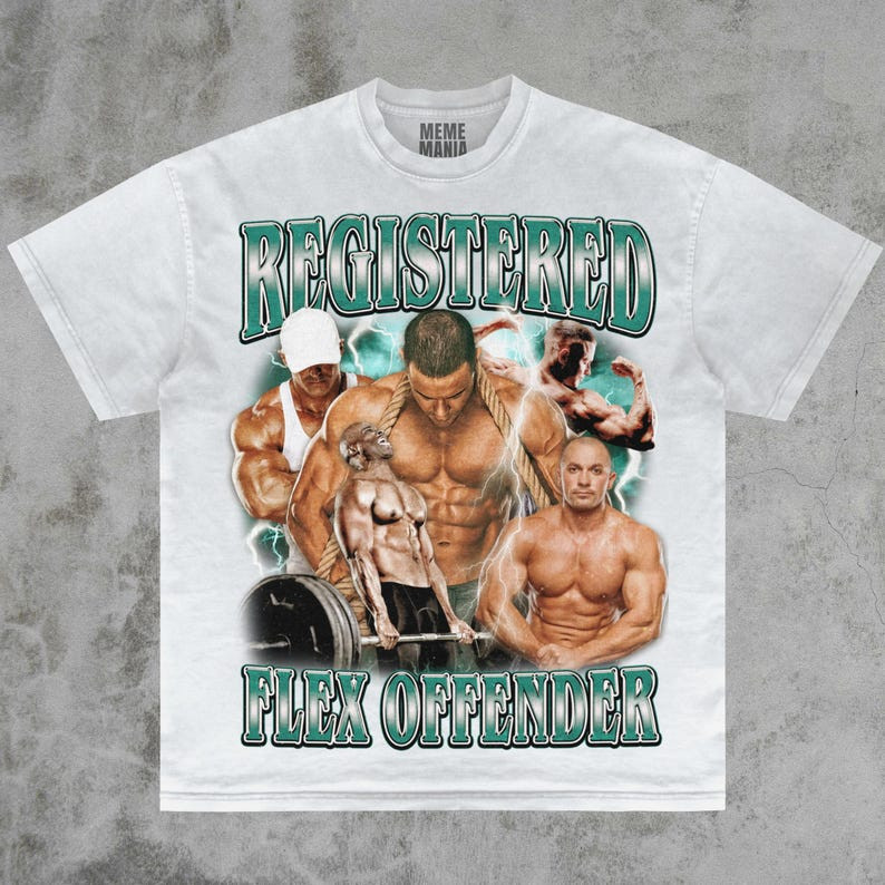 Gym Meme, Flex Offender, Workout Meme, Flex Shirt, Fitness Meme