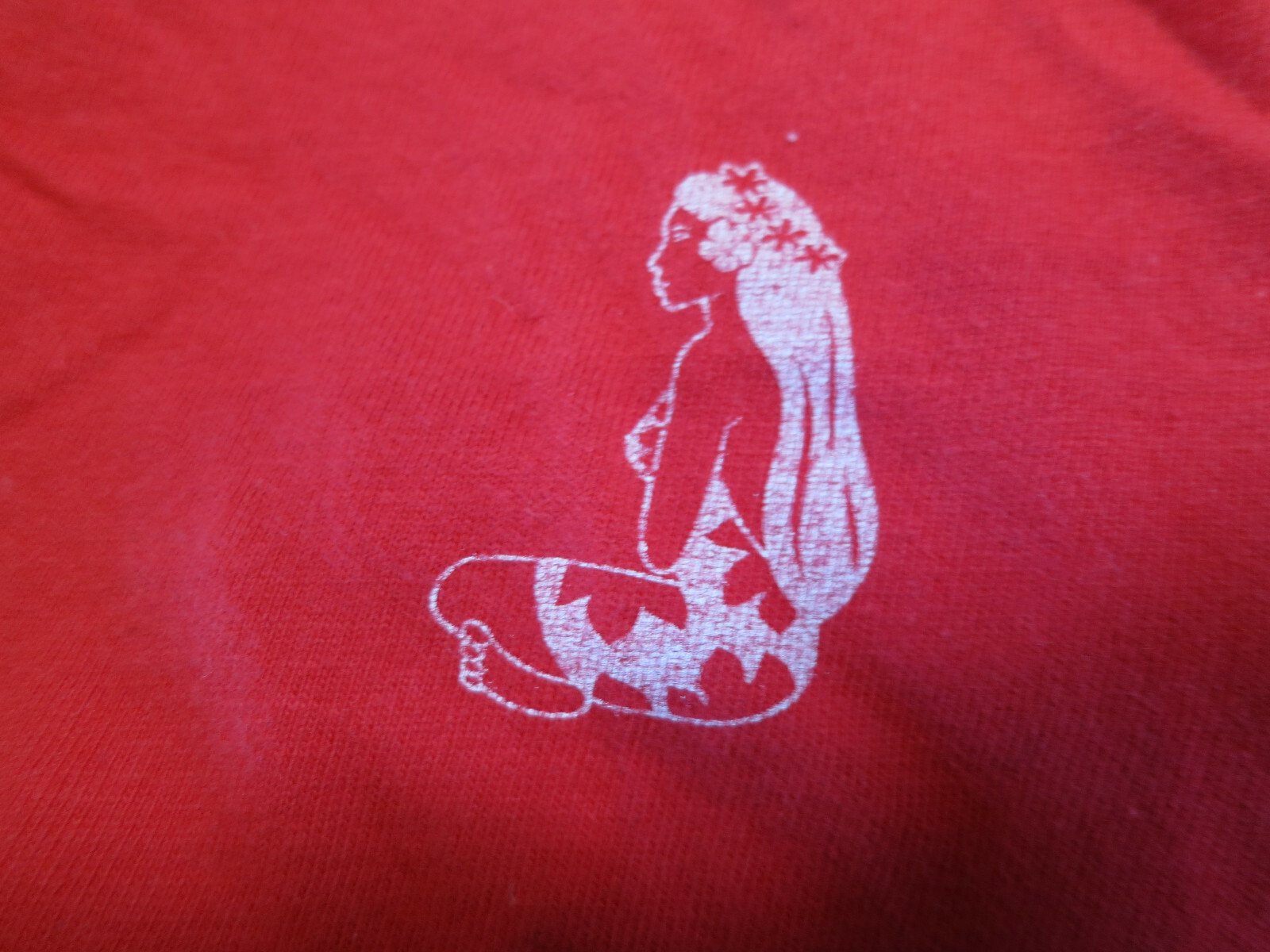 Rare Hinano Tahiti Island Girl Team Tahiti Shirt L
