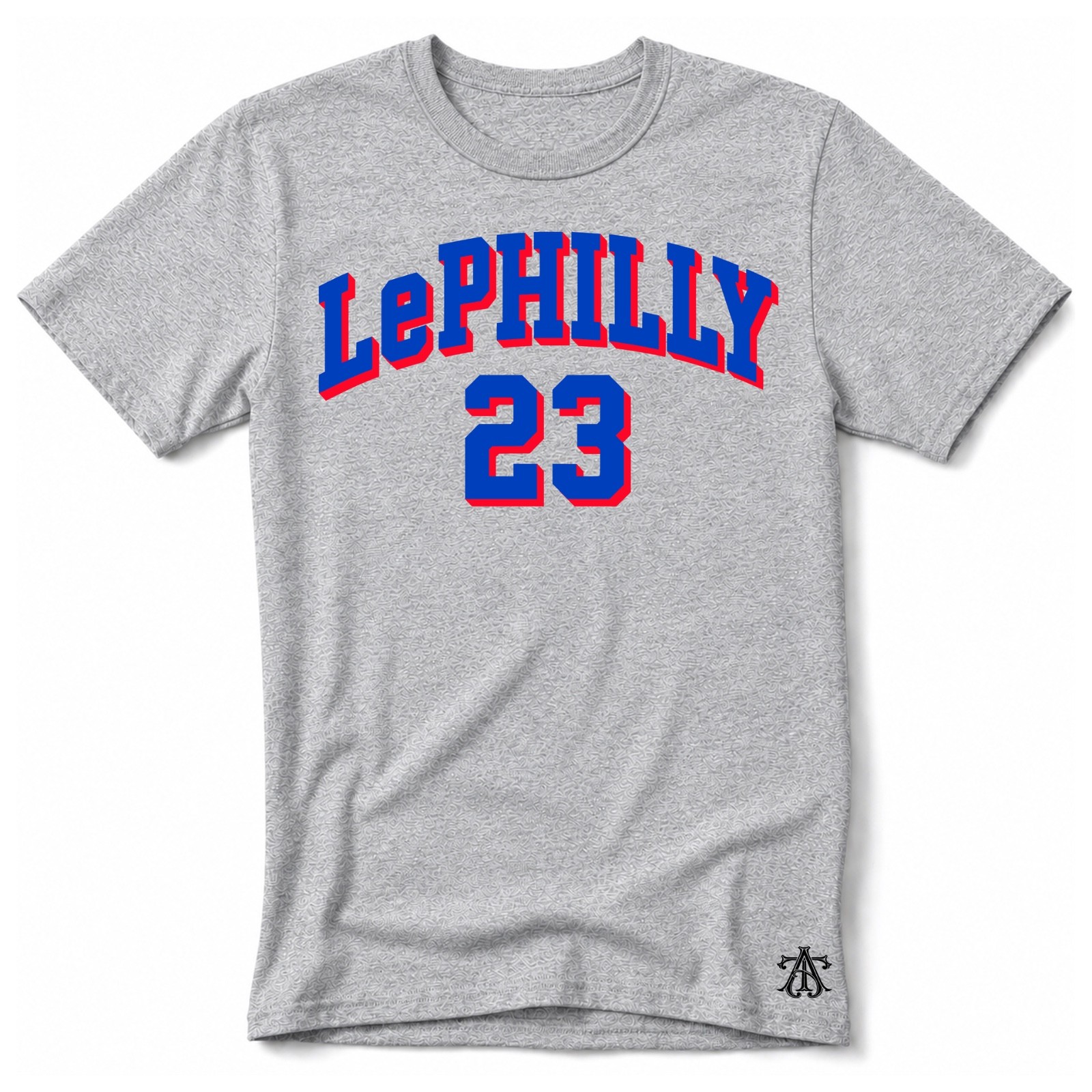 LePHILLY 23 | Philadelphia Basketball themed Ring Spun Cotton T-Shirt
