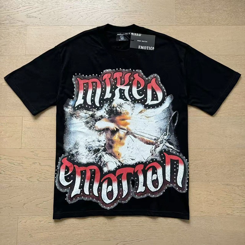 Mixed Emotion Little Angel Series Loose T-Shirt