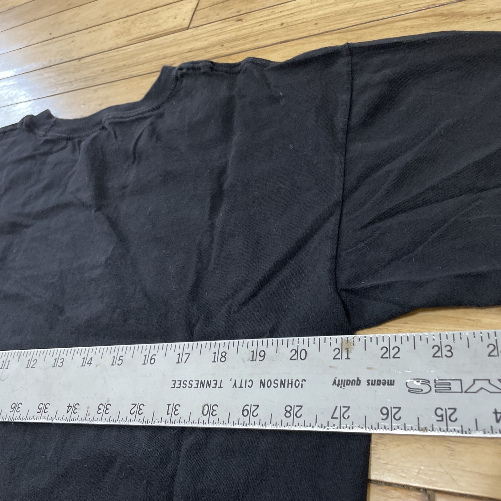 Led Zeppelin Shirt Vtg Y2k ALLSTYLE Men L Black Classic Rock Music Band Tee 42″