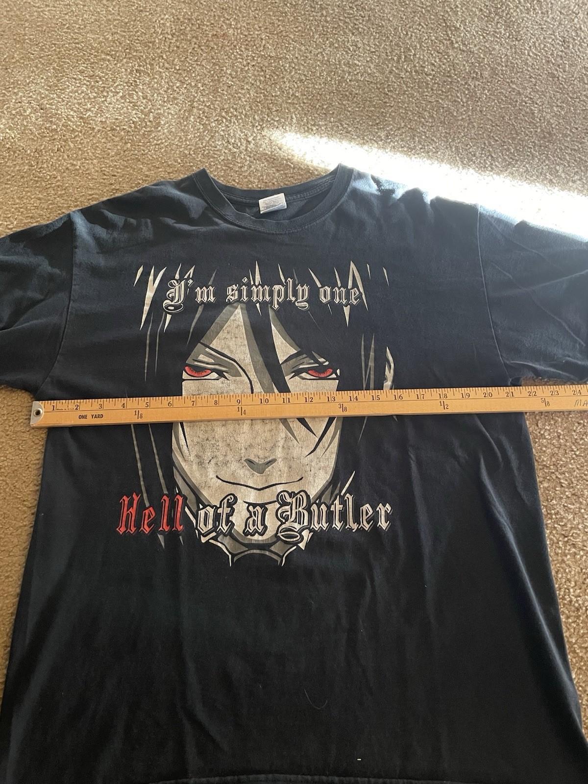 Vintage Y2K Black Butler Shirt Xl