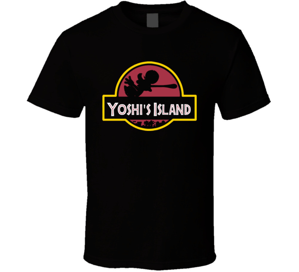 Yoshis Island Jurassic Retro Video Game T Shirt