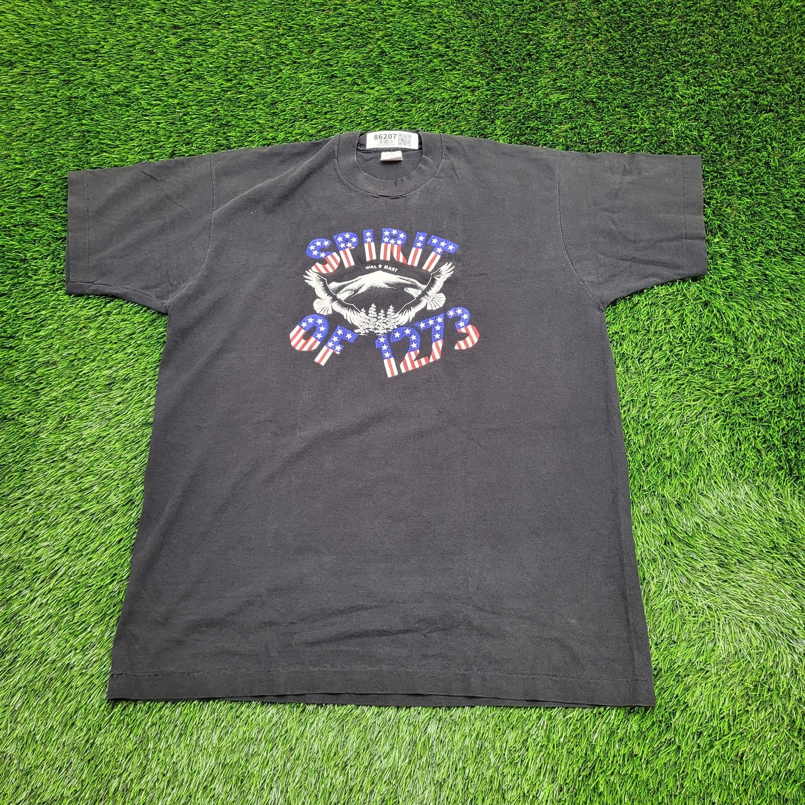 Vintage 90s Walmart American Shirt XL 23×30 Spirit-of-1273 USA