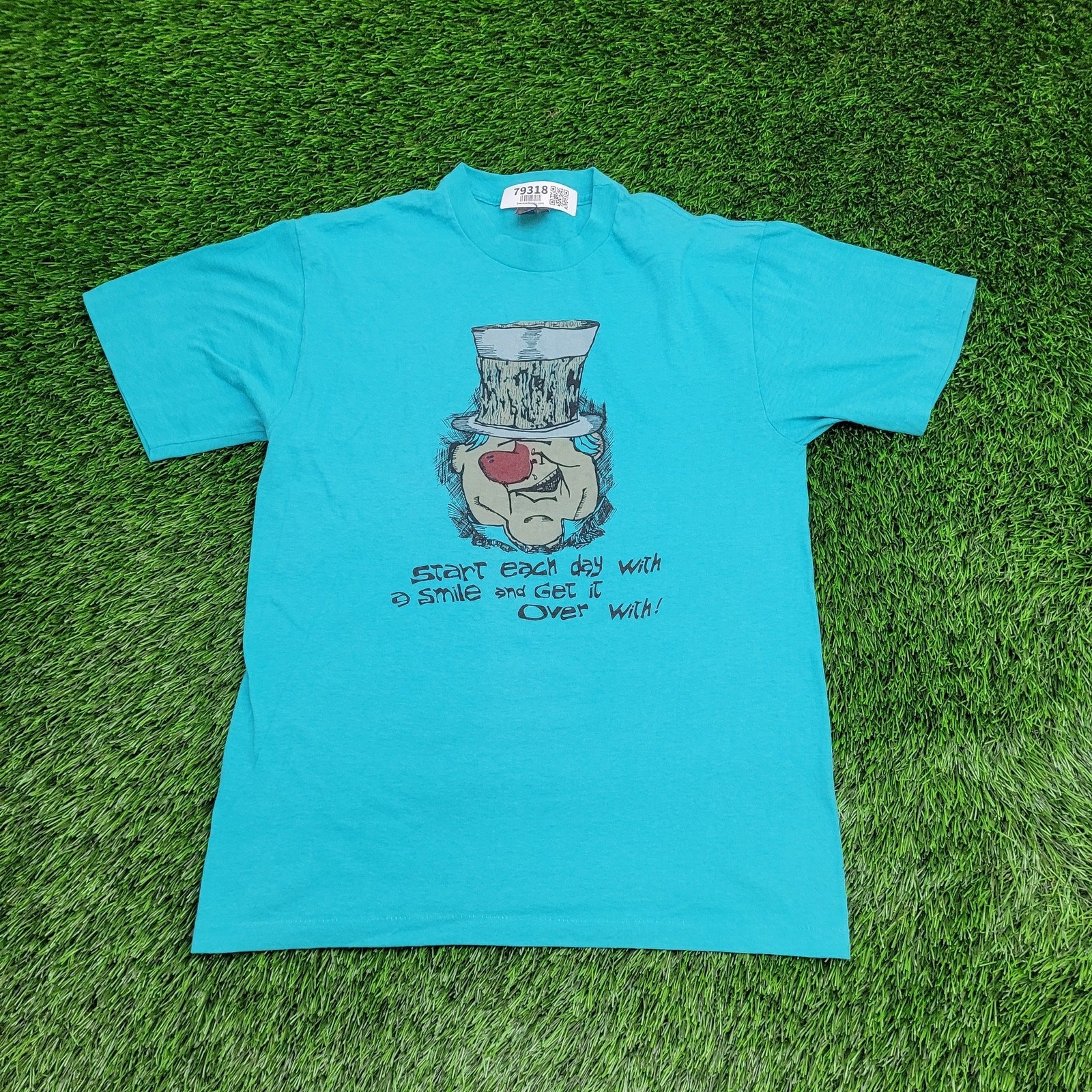 Vintage 80s Good-Morning Shirt Small 18×26 USA