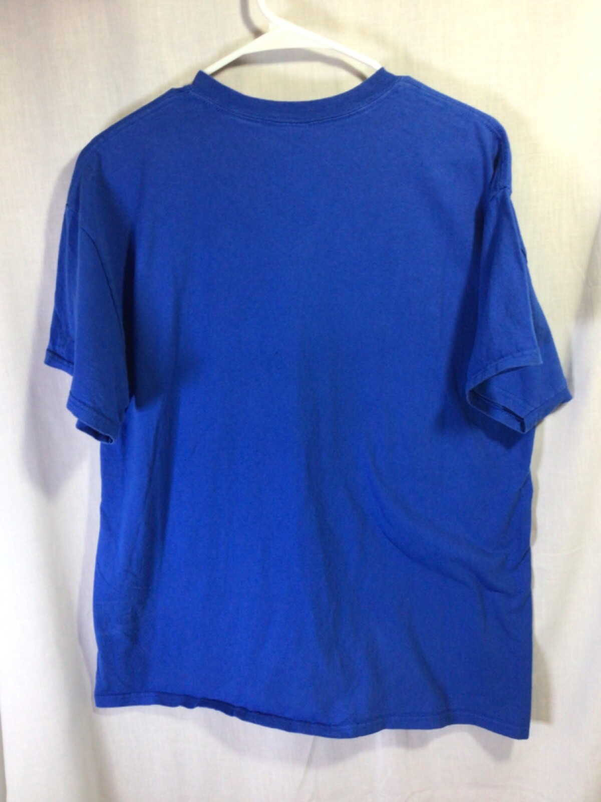 Bahamas Nassau (Fish) Blue Large Cotton T Shirt T17