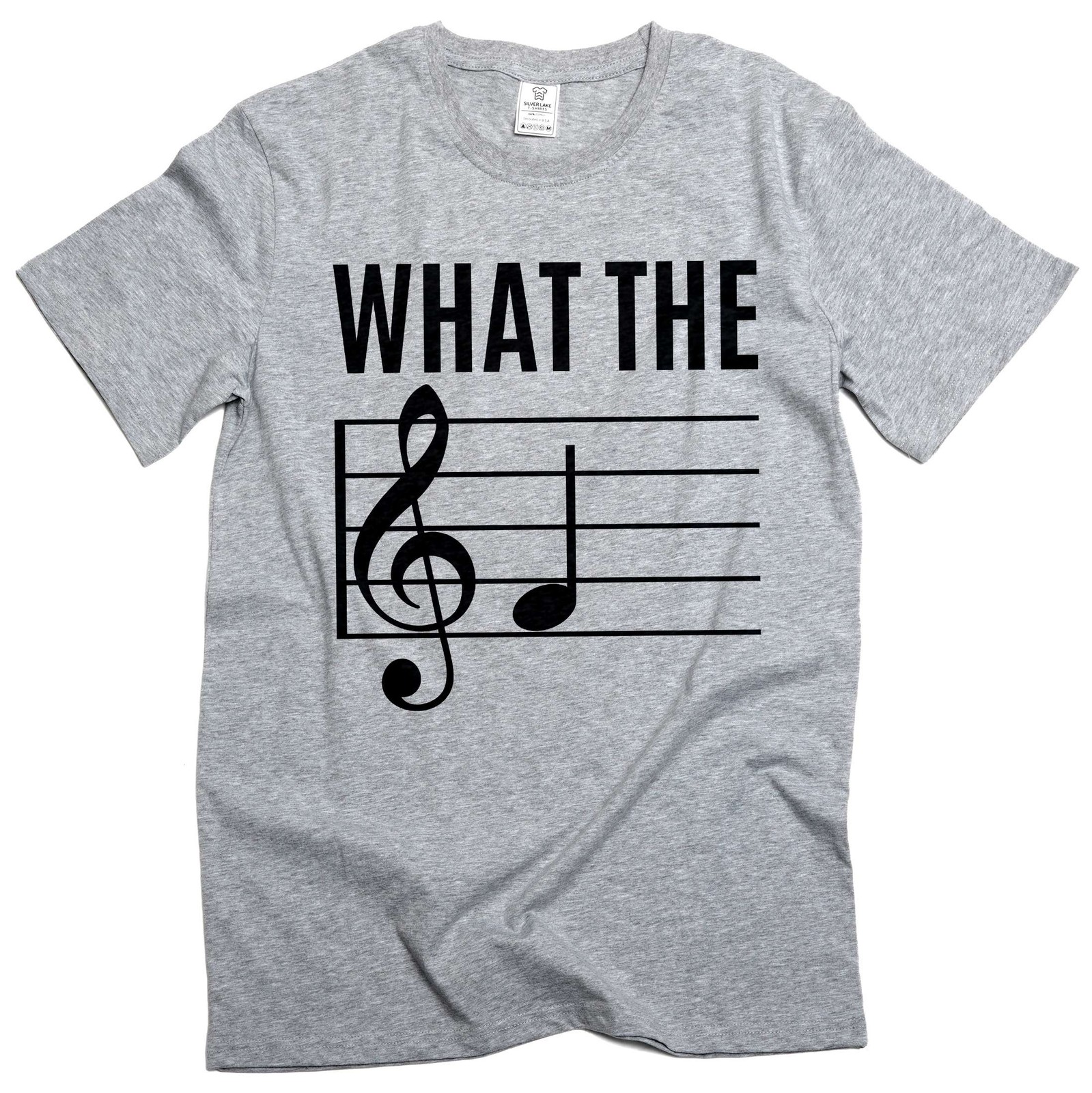 WHAT THE F Funny Musical Note T-shirt Musician Music Piano shirt Birthday gift