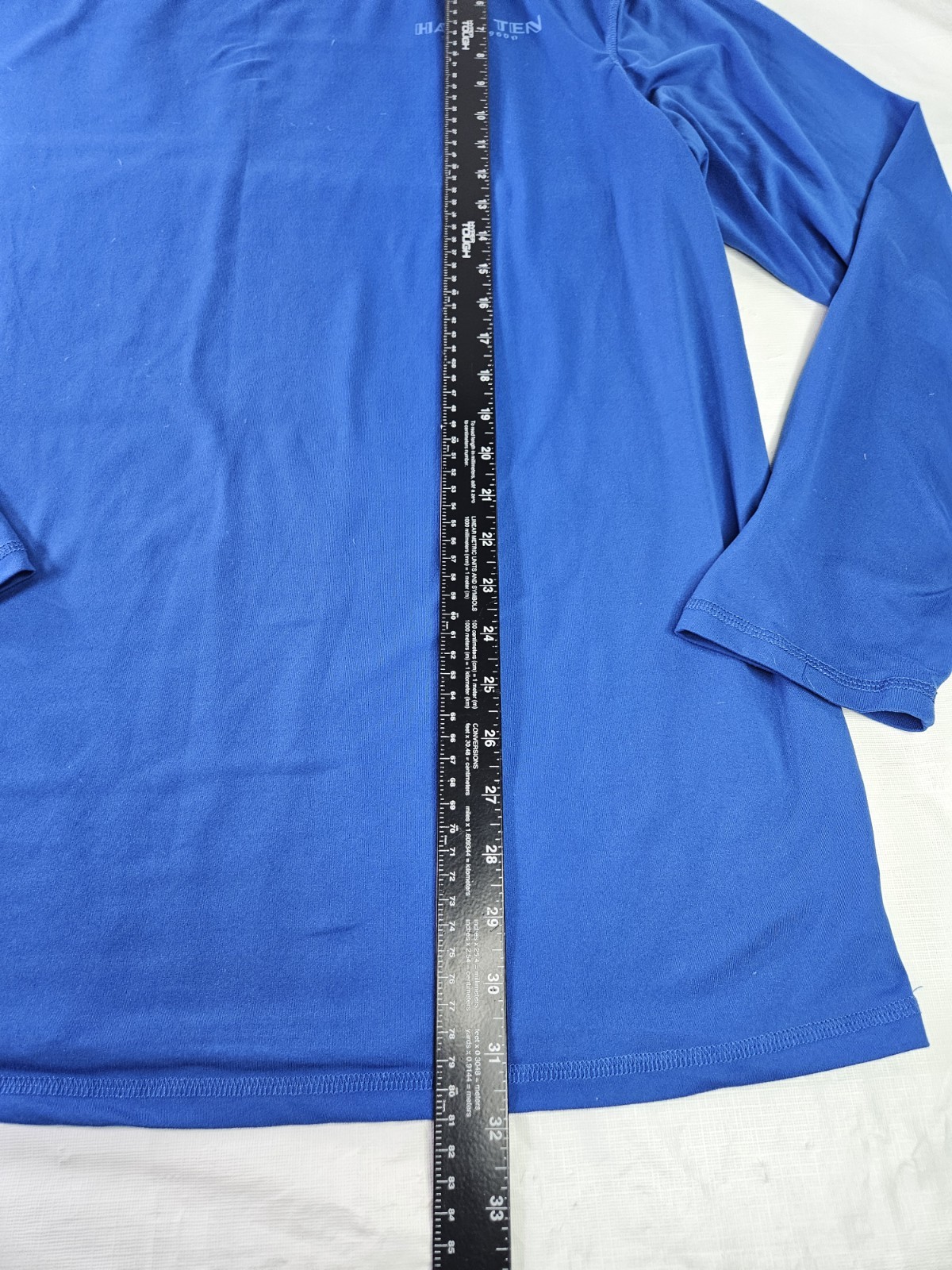 Hang Ten UPF 50+ T Shirt Men XXL Blue Graphic Quick Dry Lightweight Stretch