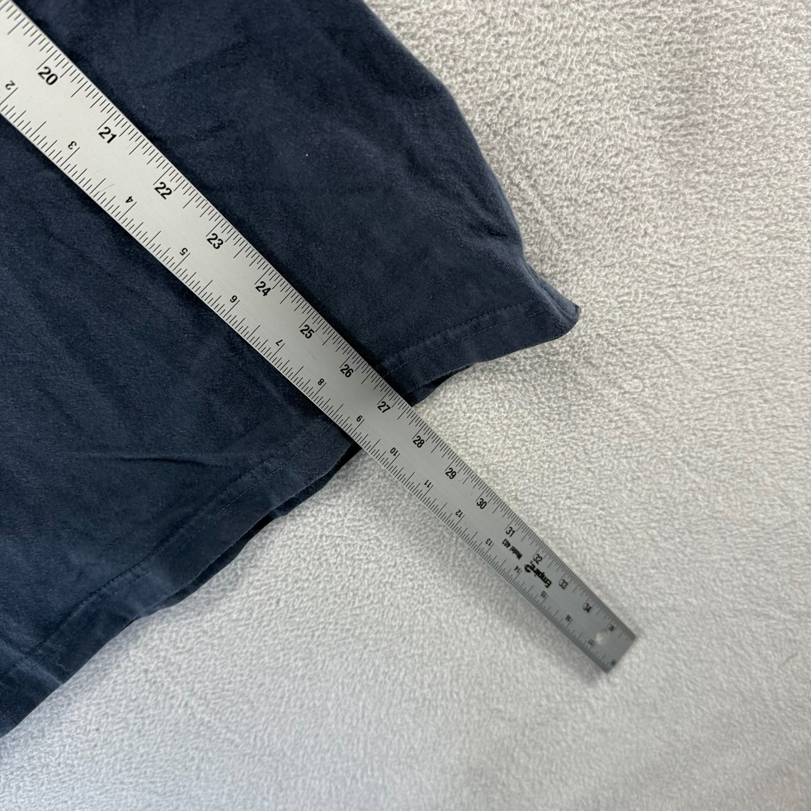Kuhl Shirt Men’s Small Blue Mountain Graphic Logo Shield Faded Wildfibre Organic