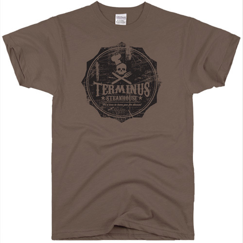 Terminus Steakhouse we’d love to have you for dinner walking bbq dead T SHIRT