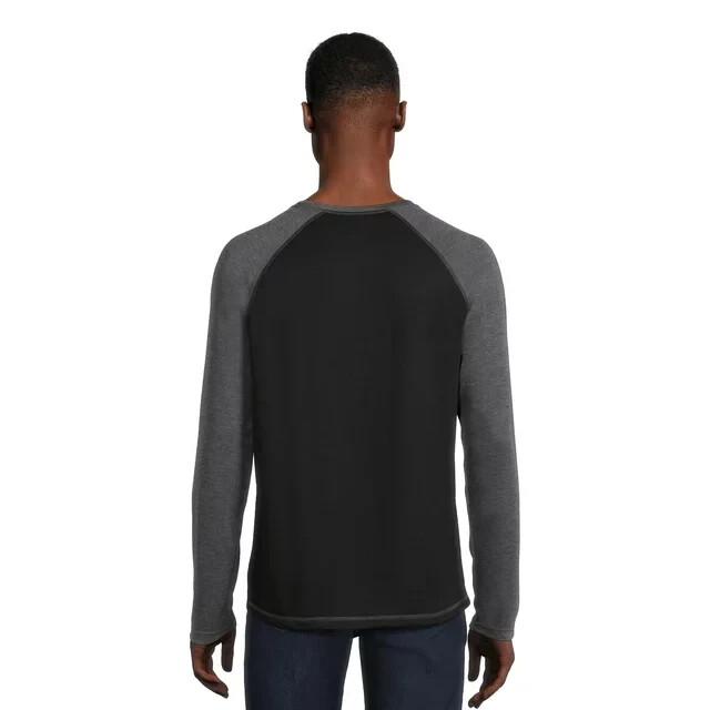 George Men’s Raglan Tee Long Sleeve Two Color