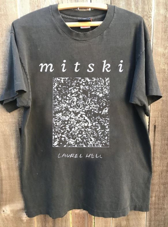 Vintage Mitski Laurel Hell Band Graphic Charcoal Unisex T shirt S-5XL KH18612
