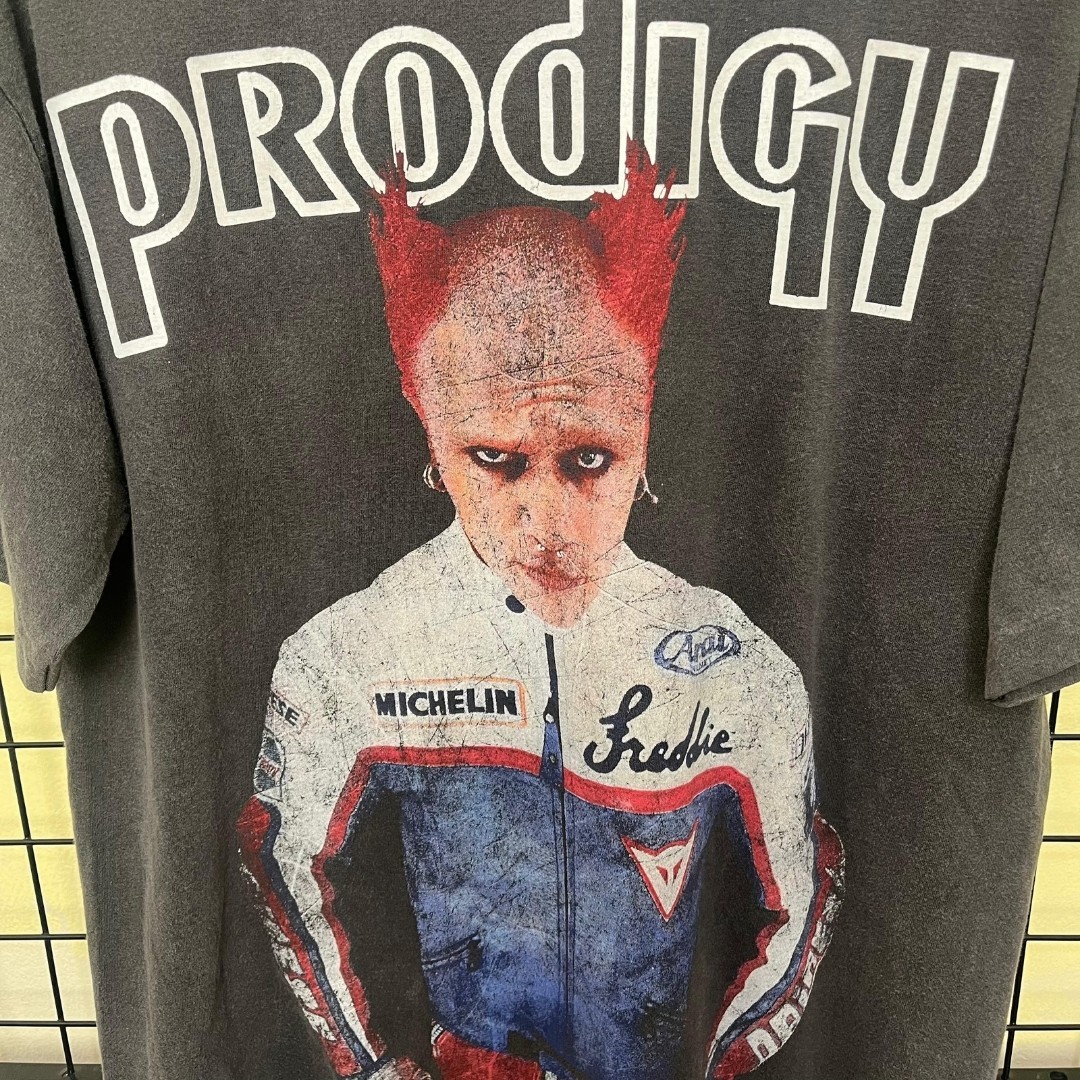 The Prodigy Keith Flint Shirt Rare Trax Firestarter Fat of the Land Rave Tee XL