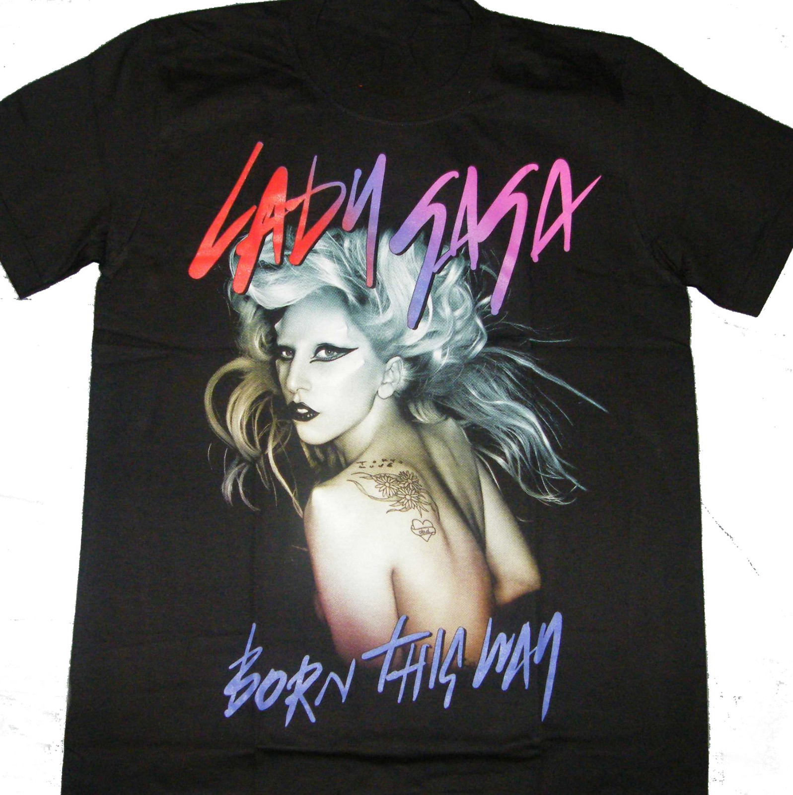 Lady Gaga t-shirt Born This Way T-shirt Tee Unisex Men Women EN142