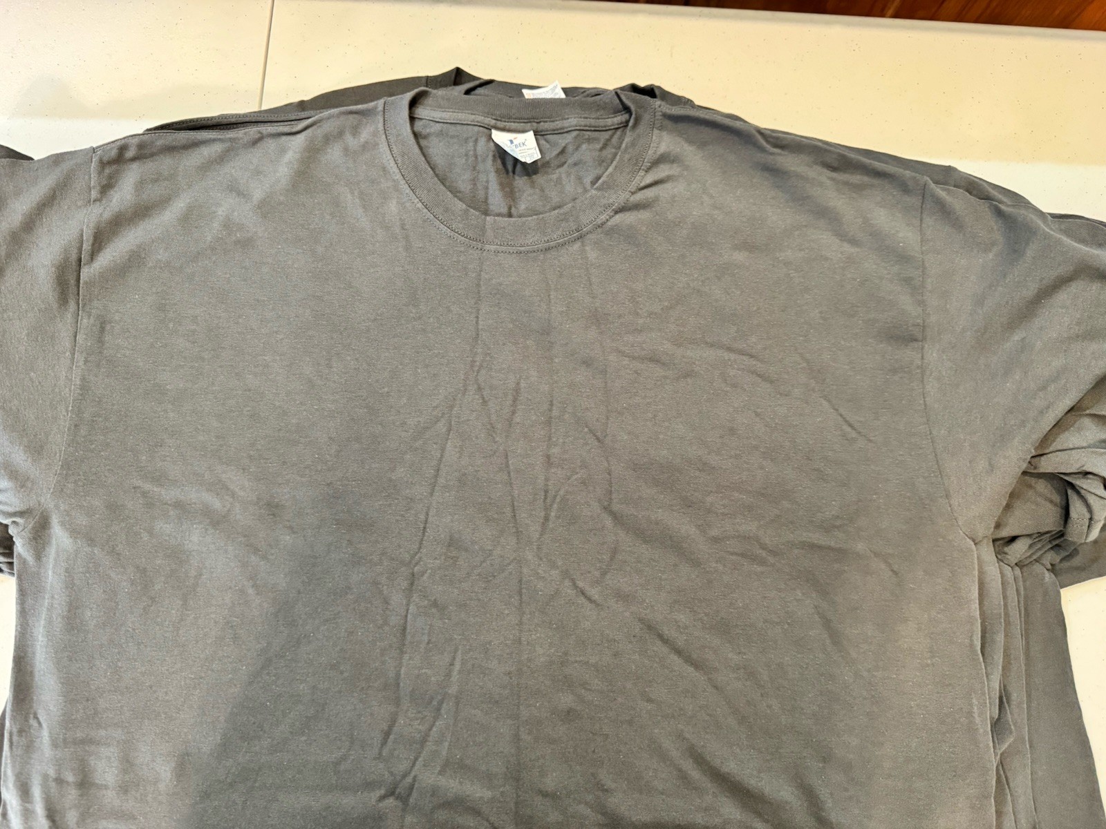 LOT OF 12 Yazbek Adult T-Shirts – Dark Gray – 2XL| NWOT