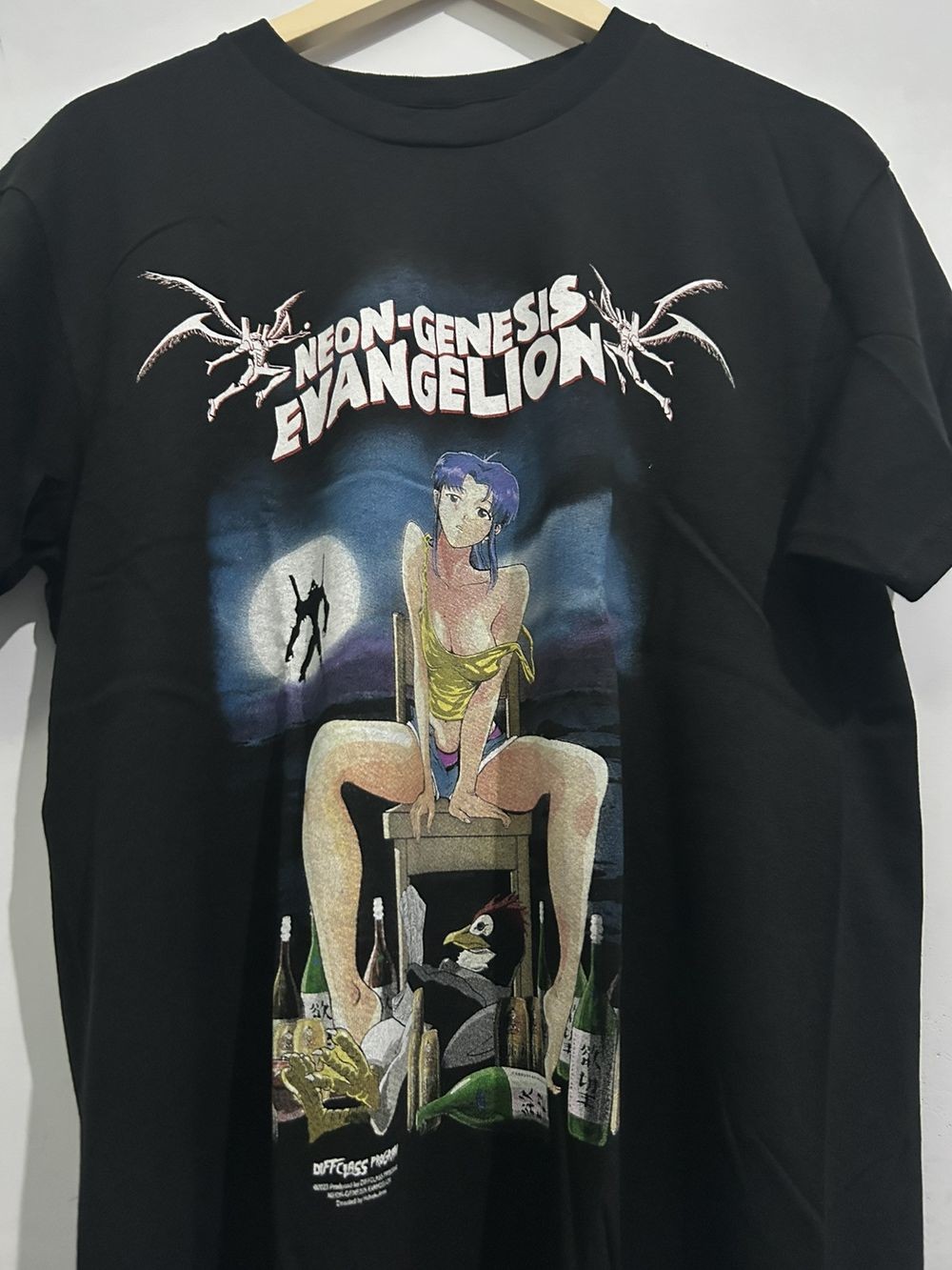 Misato Neon Genesis Evangelion retro unisex t-shirt QT2770