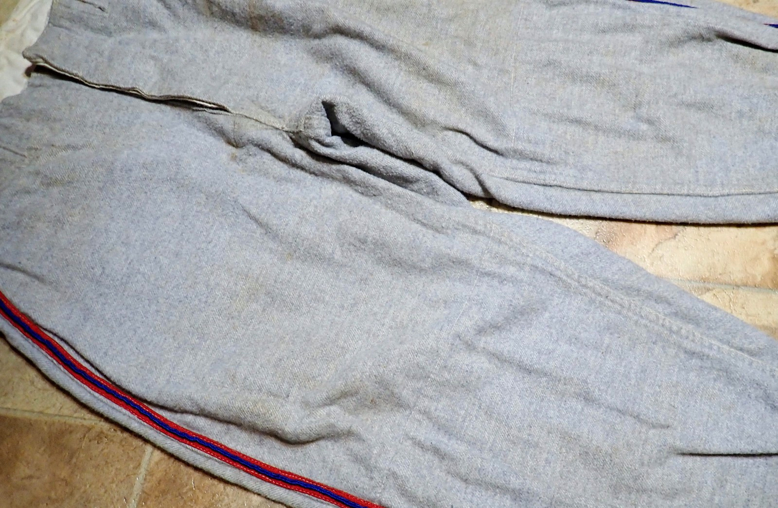 Rare Vintage 1930s 40s Baseball Flannel Jersey Antique Uniform Set Shirt Pants