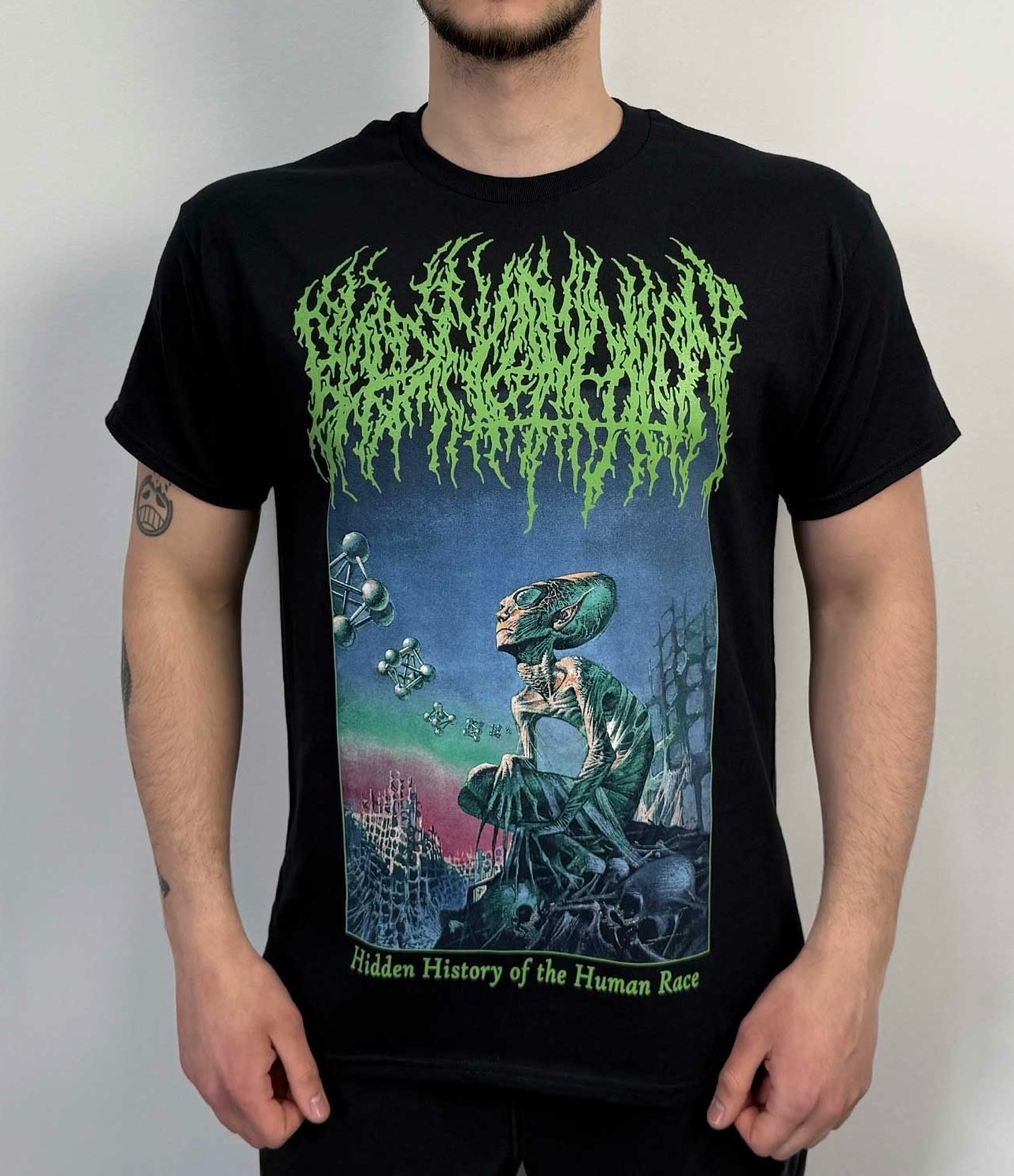 Blood Incantation – Hidden History Of The Human Race T-Shirt Black death