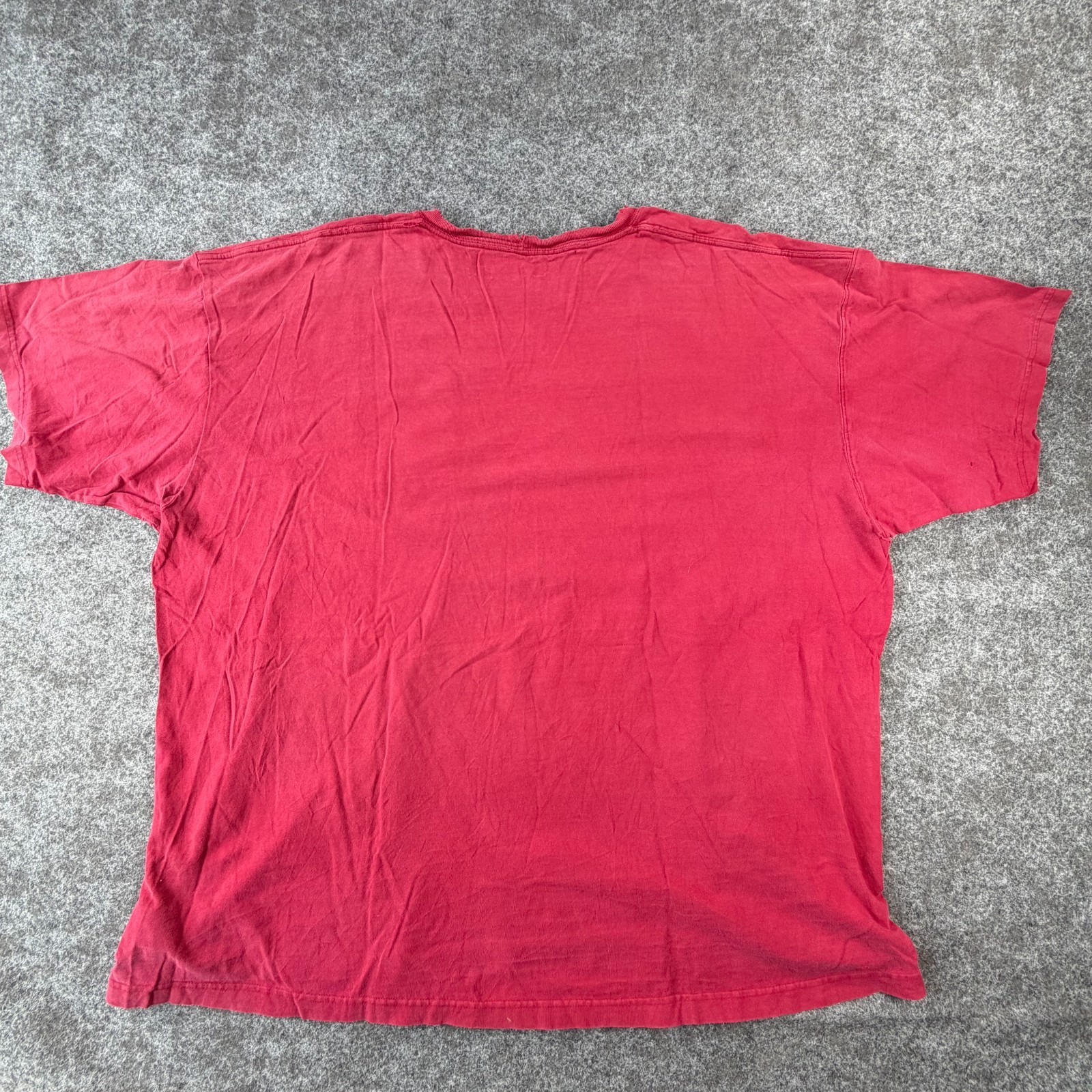 Carhartt Iconic K87 Pocket T Shirt Mens 4XL Red Cotton Short Sleeve Loose Fit