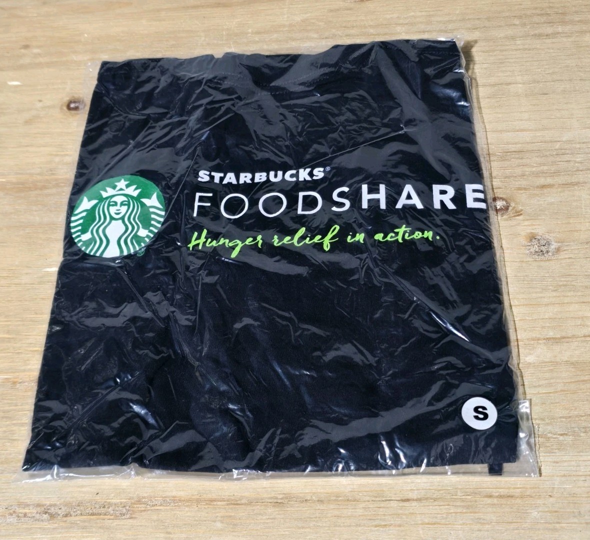 (LOOK) New Starbucks Small Tee Shirt. Print Is On The Back