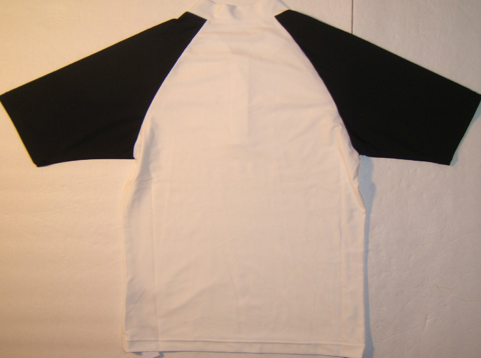 *NWT Disney World Short Sleeve Snug Tee Shirt Nylon Spandex White Black S