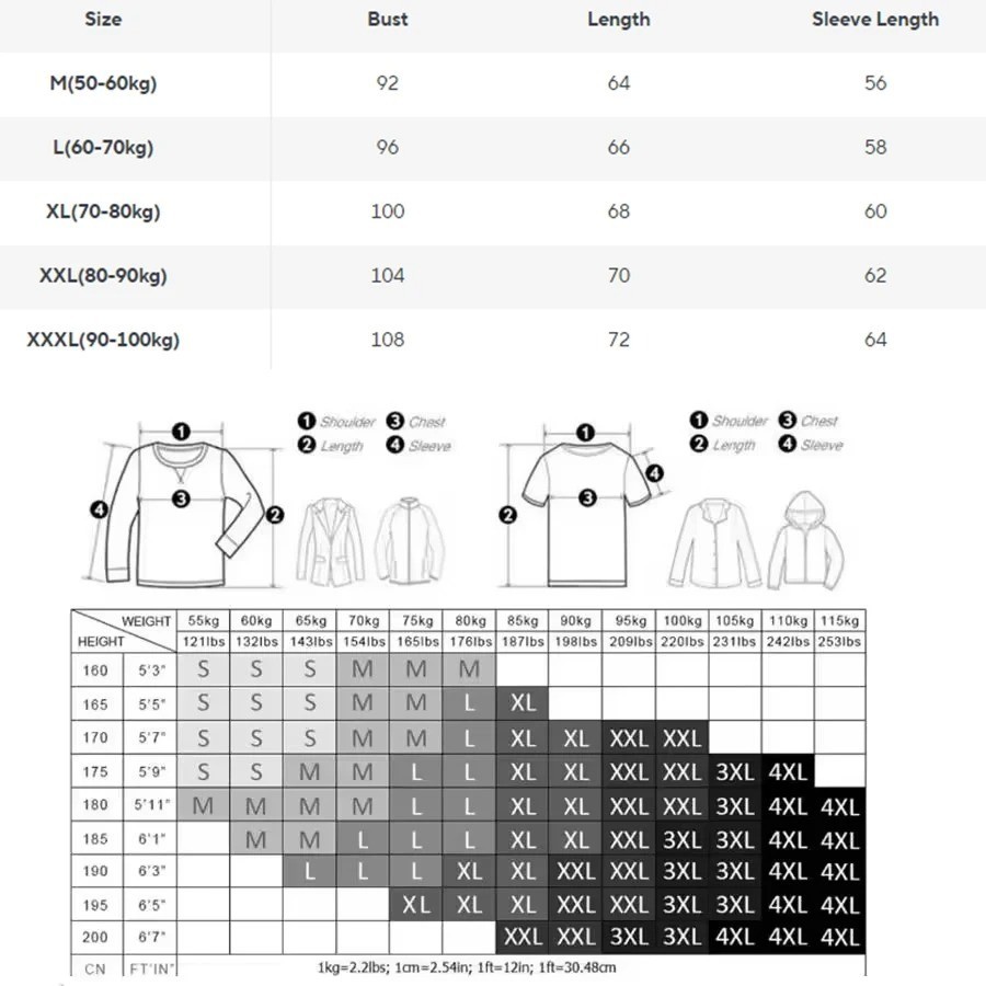Share Men’s Long Sleeve Compression Shirt Quick-dry Gym Fitness Rashguard Top