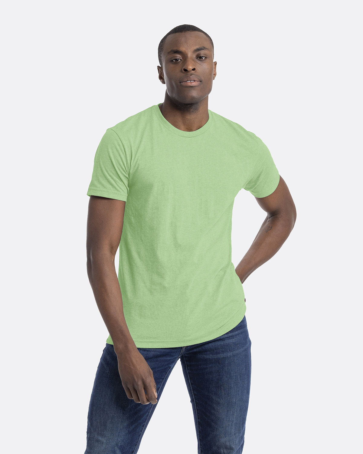 5 Pack Of Next Level Apparel N6210 Unisex CVC Premium Soft Tee Crewneck T-Shirt
