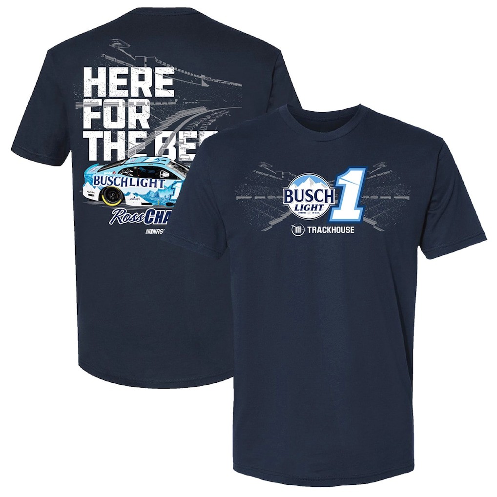 Ross Chastain #1 Car T Shirt NASCAR Racing Trackhouse Driver Tee