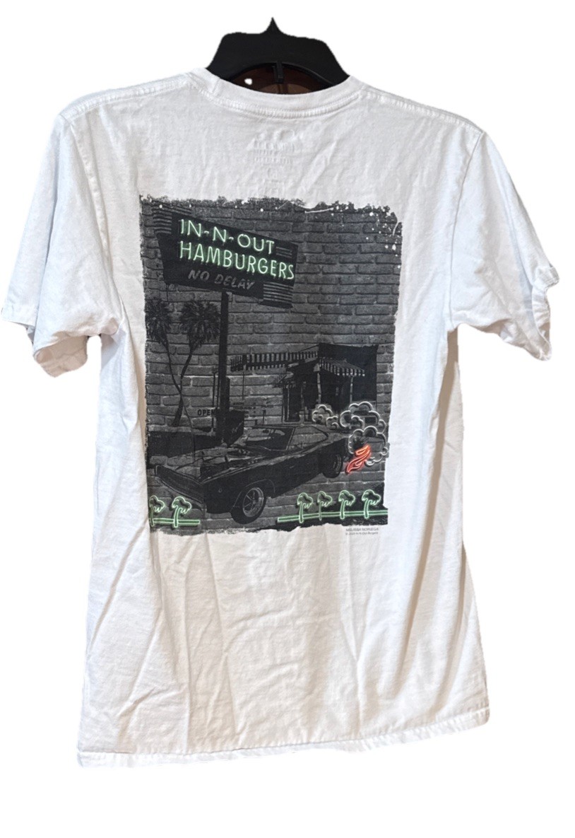 In-n-out Burger T Shirt Medium Adult Short sleeve 100% Cotton (see Description)