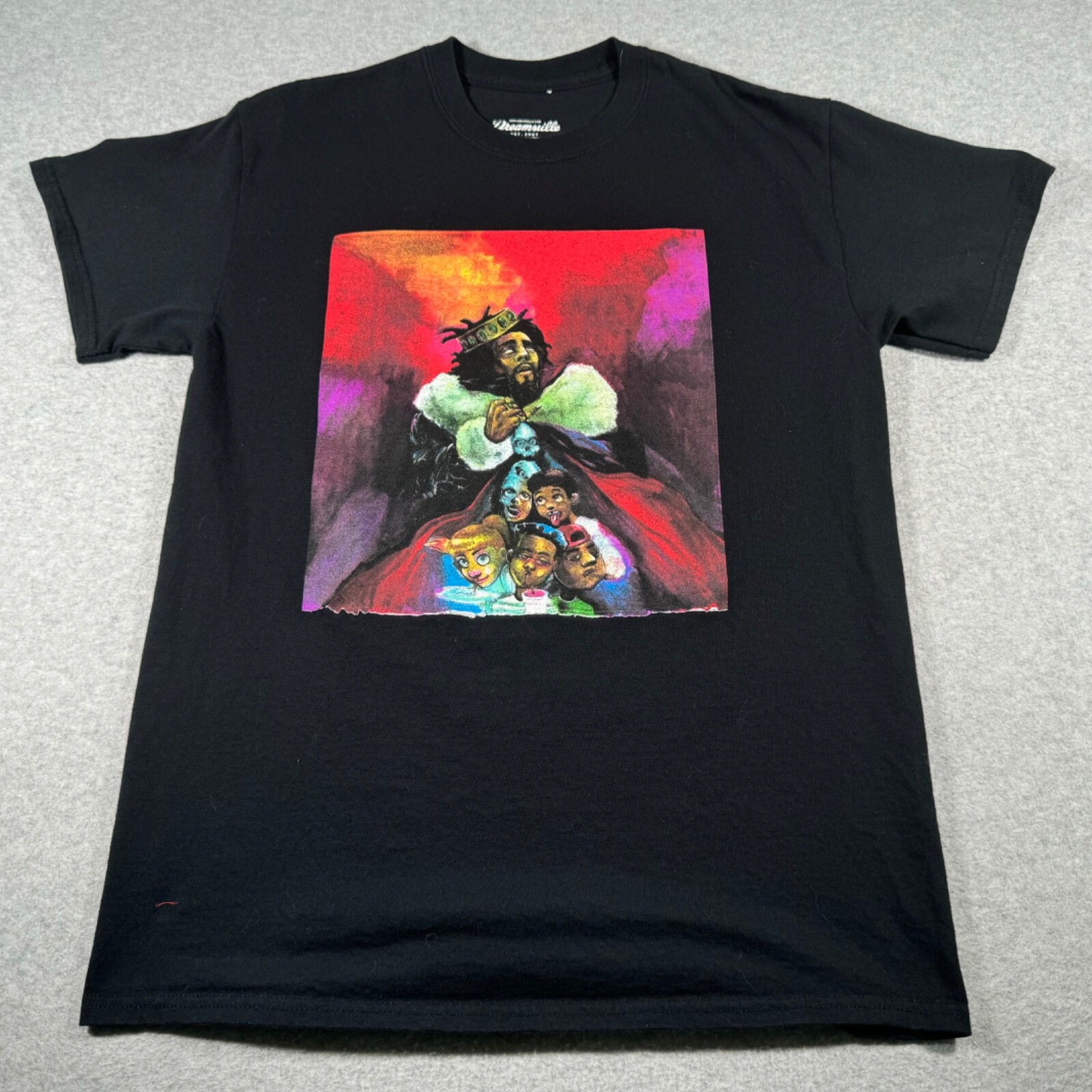 Dreamville Recording Shirt Adult Medium Black Rap Hip Hop American Record Label