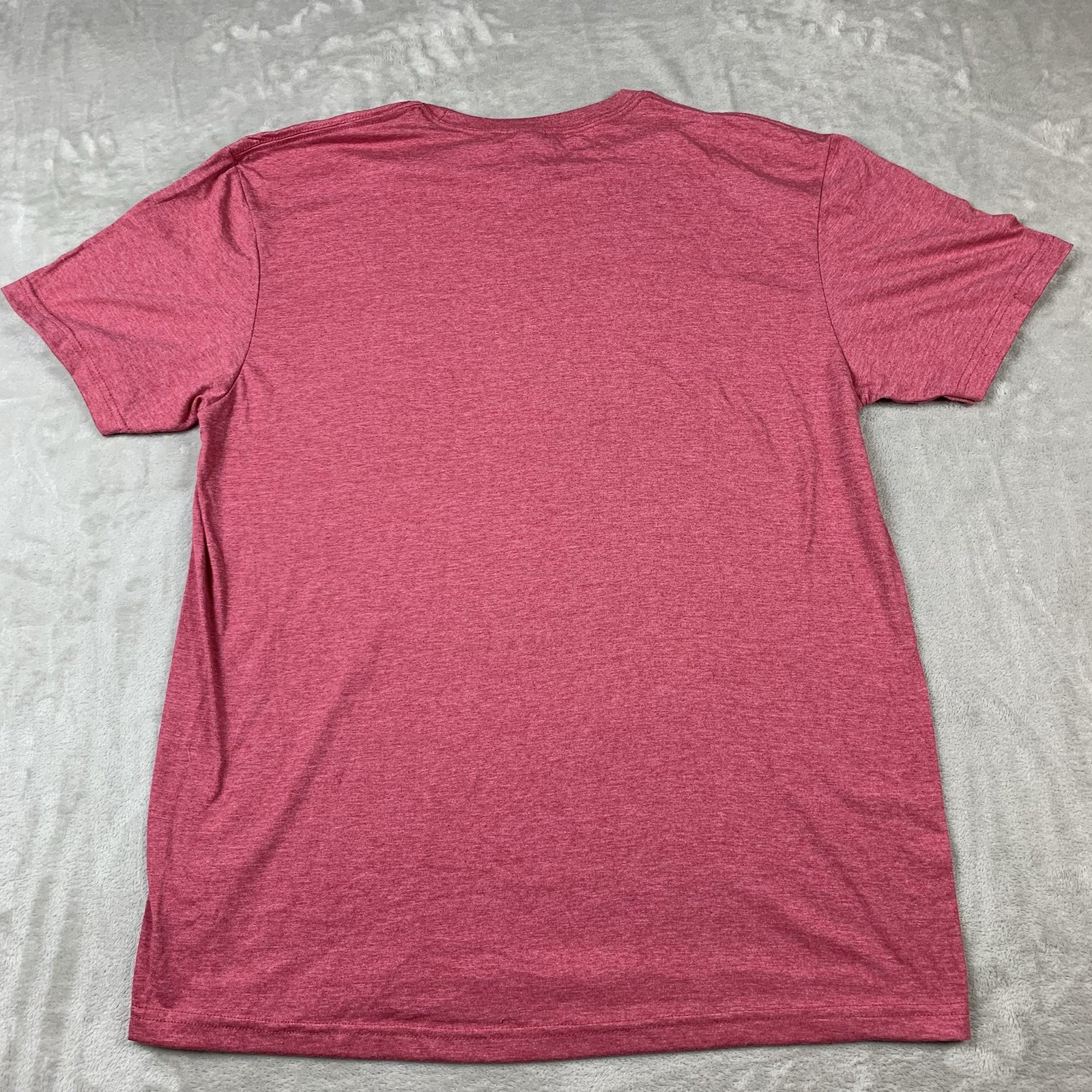 Gildan Soft Style T-Shirt Mens Large Red Short Sleeve Polyester Bamboo Casual