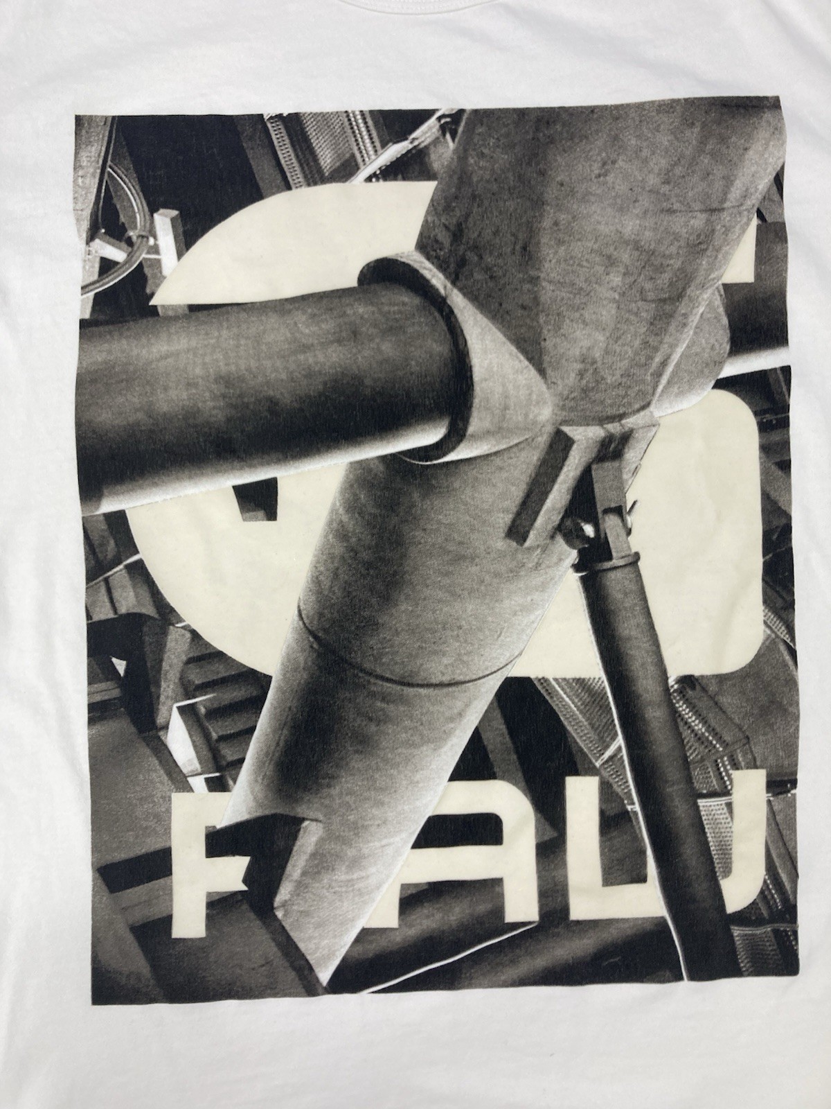 G-Star Raw Splawn Graphic T-shirt Men Large White Short Sleeve