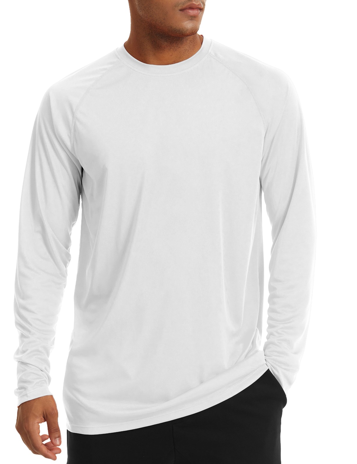 UPF50+ Long Sleeve Summer UV Block T-Shirt Men’s Casual Quick Drying Fishing Tee