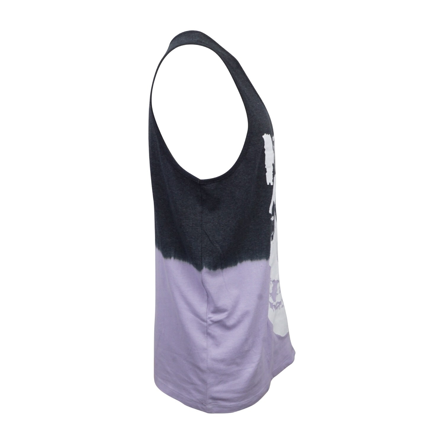 MISFITS LOGO SKULL MENS TWO TONE TANK TOP