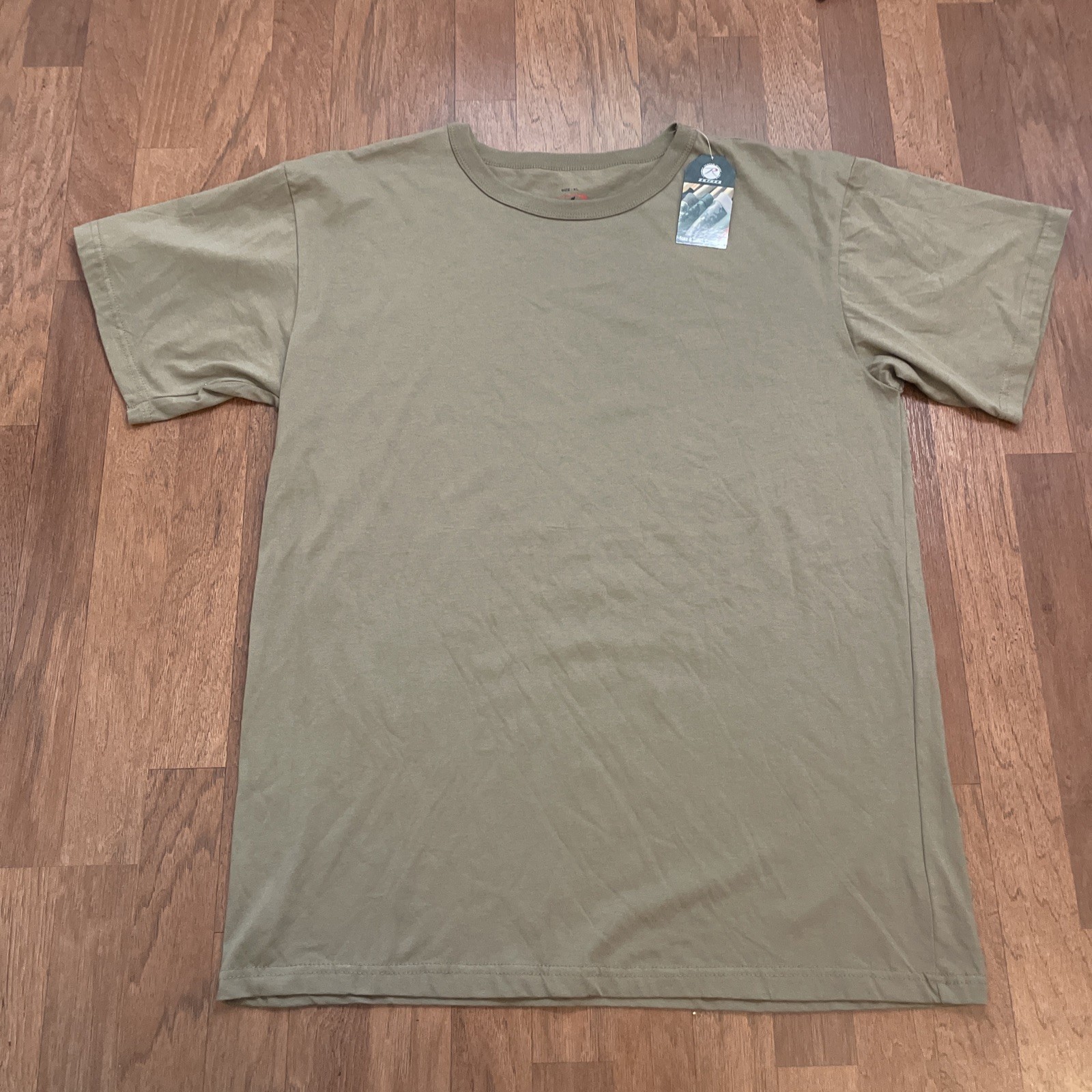 Rothco Solid Color 100% Cotton T-Shirt – Rn 37572 Coyote Brown XL