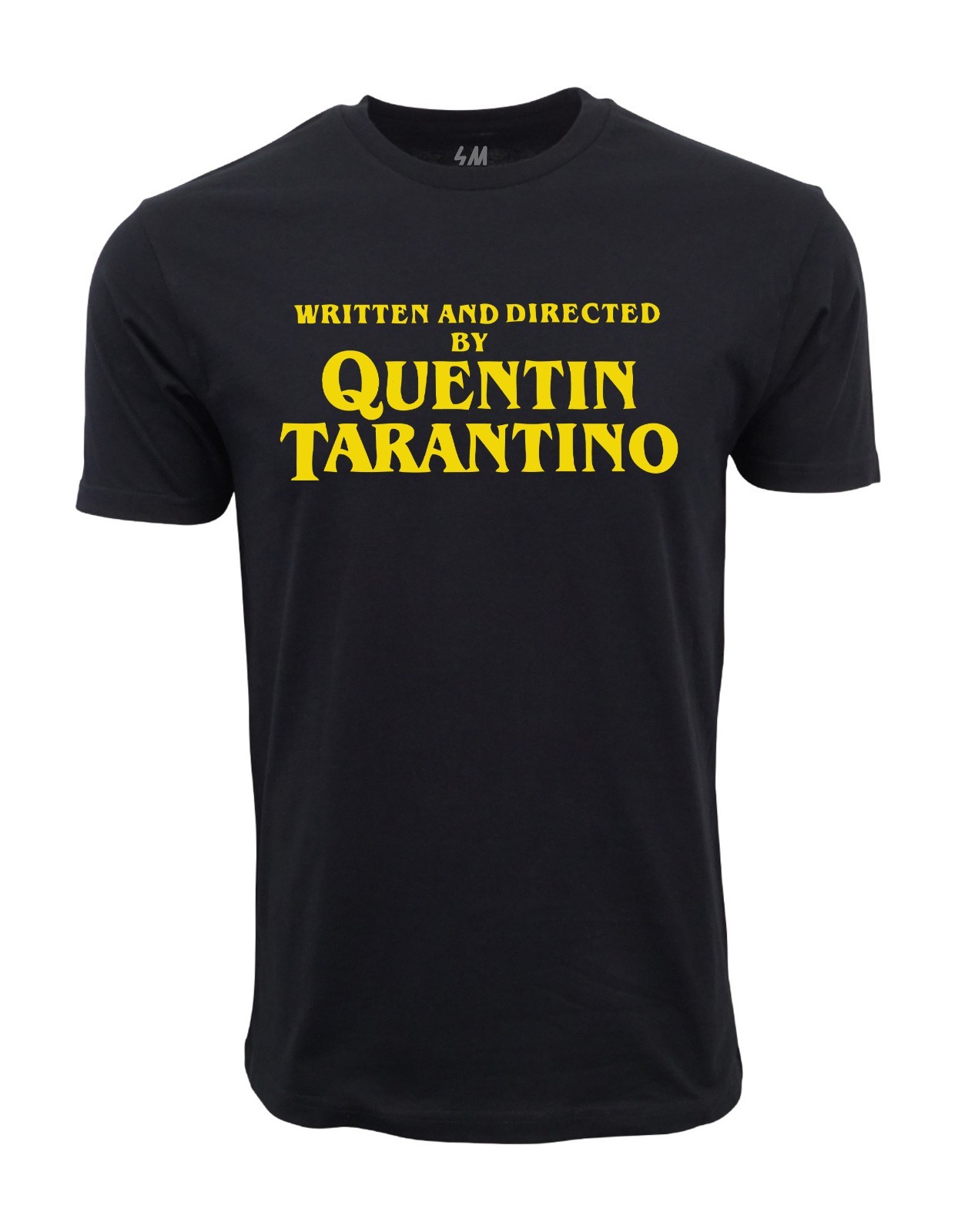 WRITTEN AND DIRECTED BY QUENTIN TARANTINO T SHIRT
