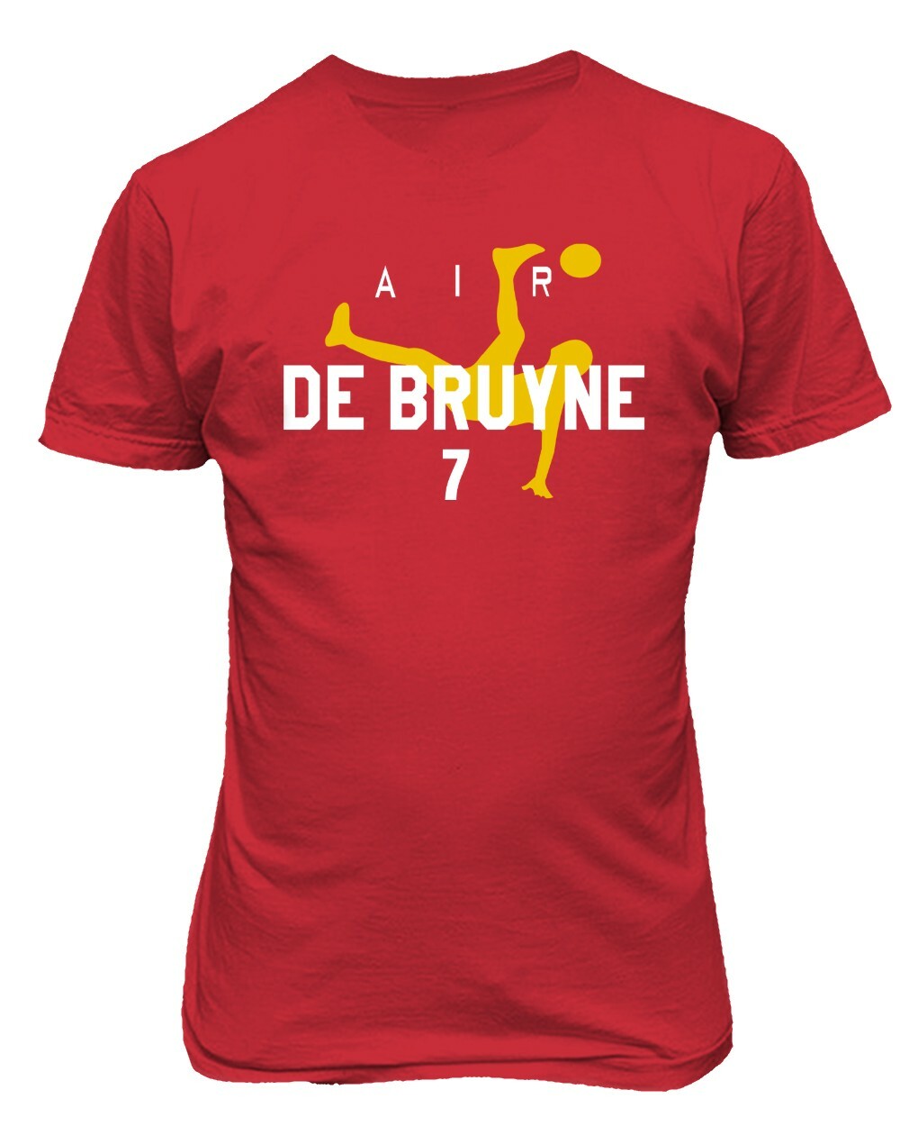 Belgian Soccer Legend Air De Bruyne Football Player Unisex Tee Tshirt
