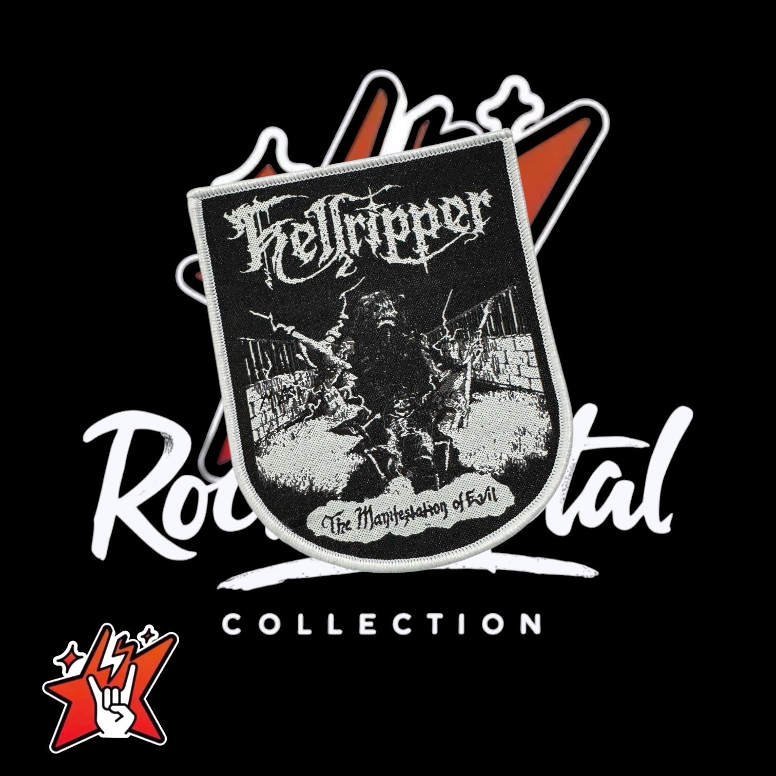 Hellrripper Official Exclusive Woven Patches Venom Bathory Sodom Motorhead