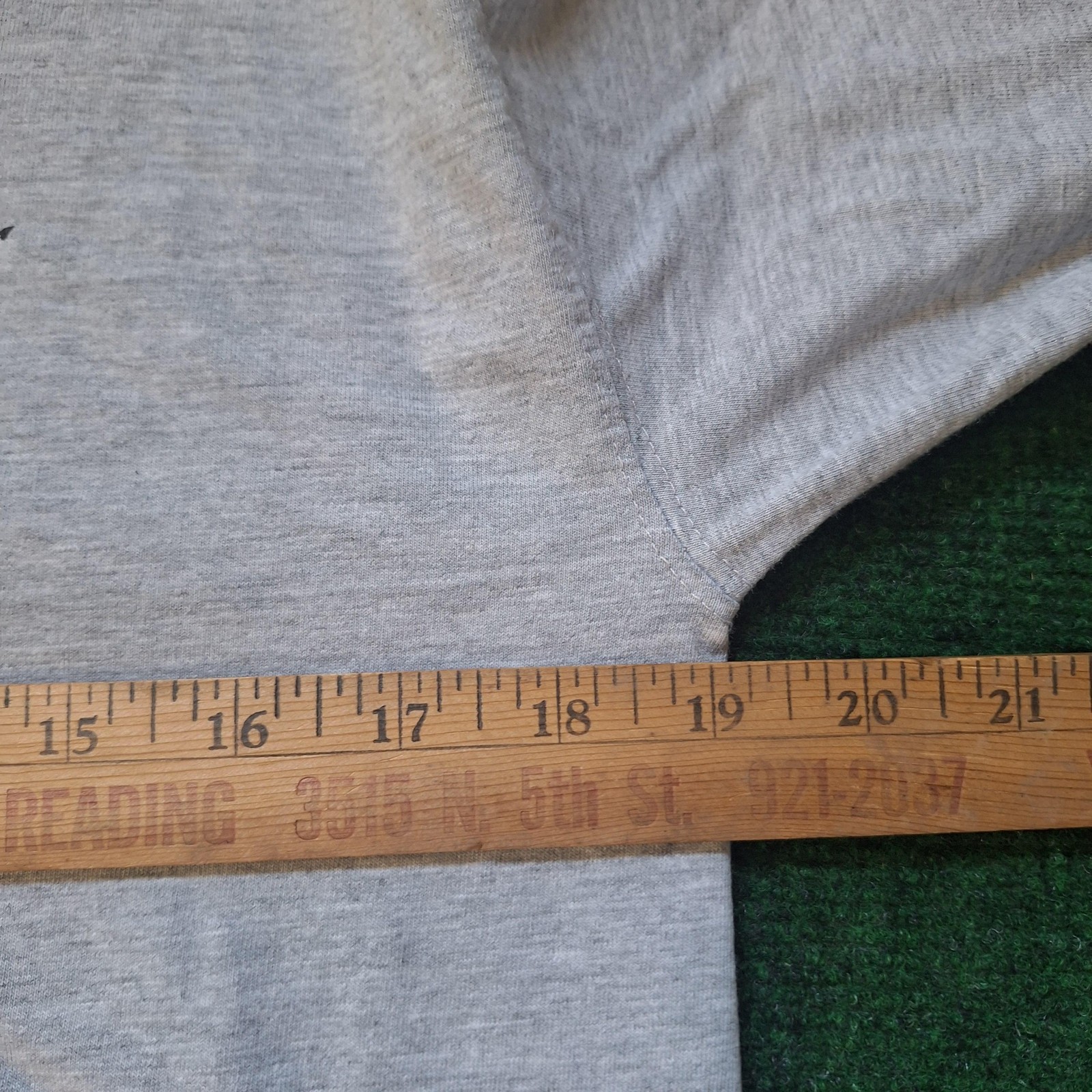 Morton Buildings Shirt Mens Medium Gray Long Sleeve Jerzees Workwear Slogan Tee