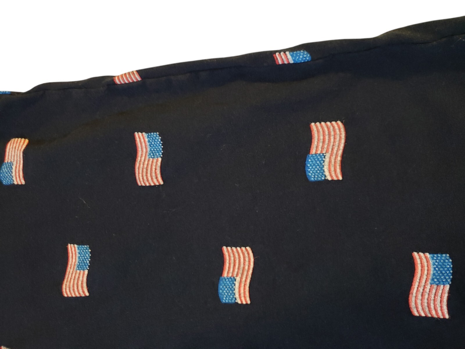 Isaac Morris Design t-shirt Mens Blue with American Flags Patriotic July 4th XXL