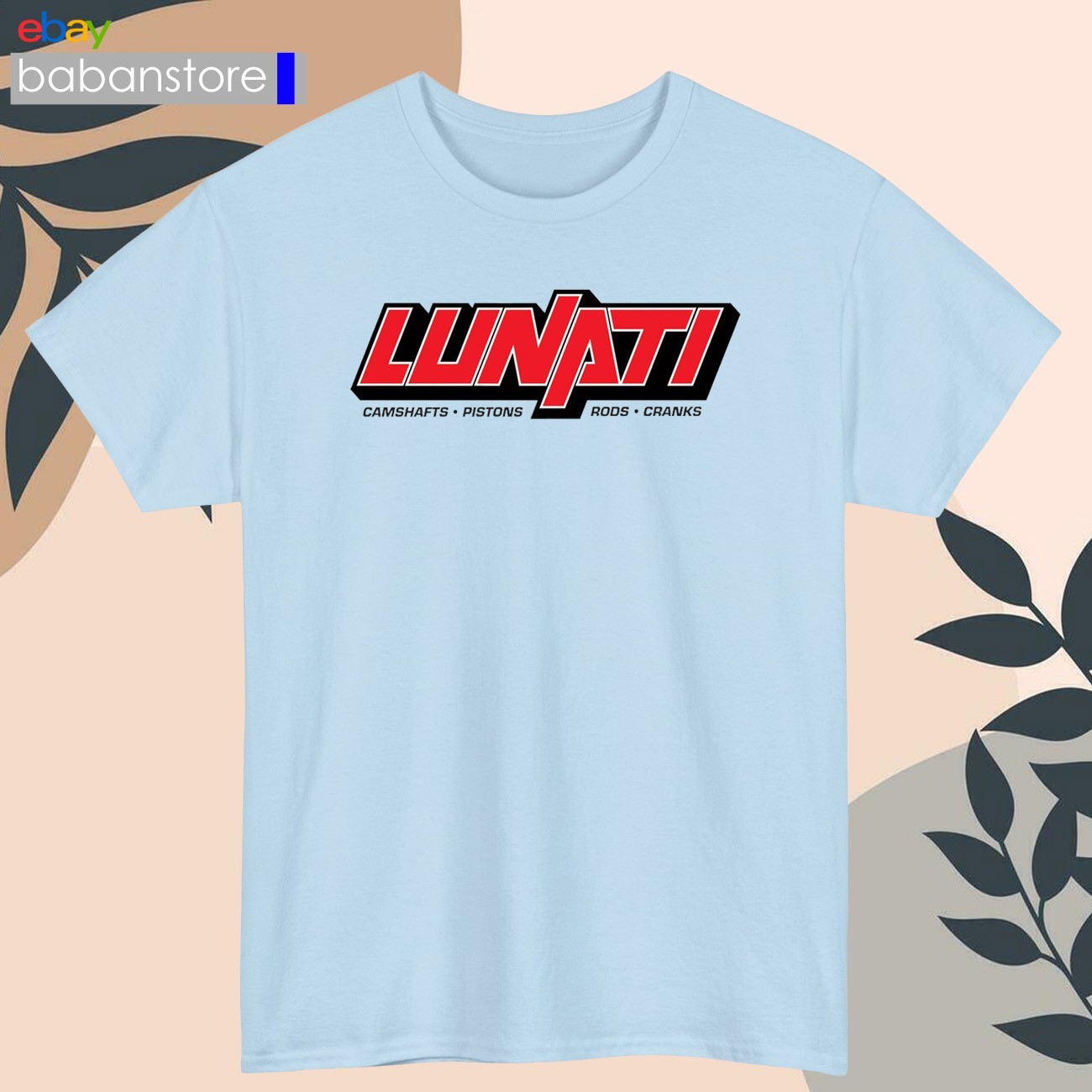 Lunati Performance T-Shirt Logo Black/White/Grey/Navy/Red/Light Blue S-5XL