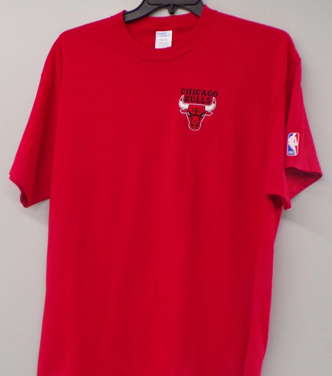 Chicago Bulls Embroidered T-Shirt S-6XL, LT-4XLT New