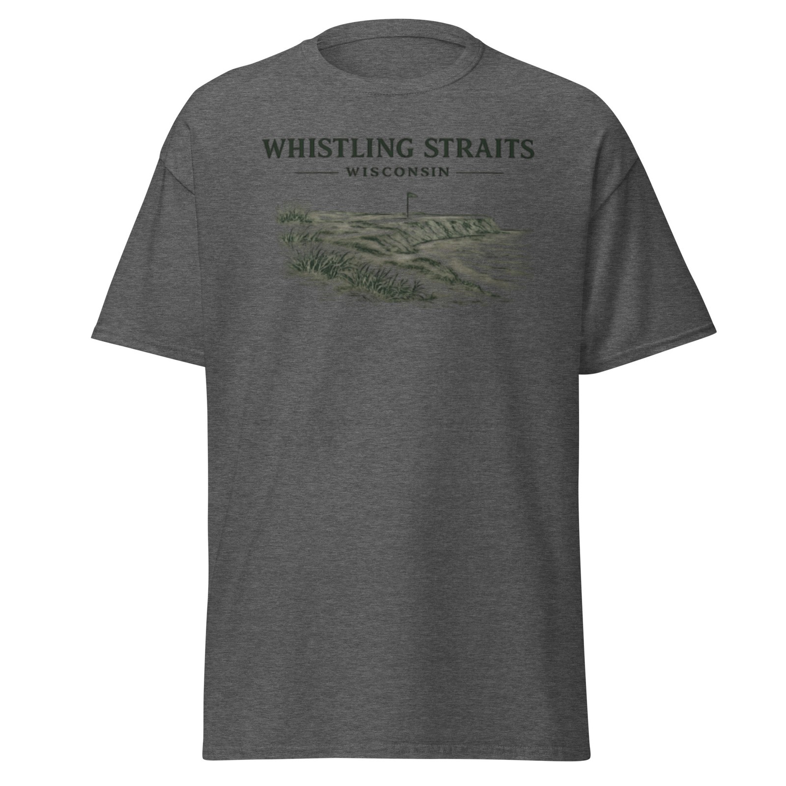 Whistling Straits Golf Shirt Wisconsin Coastal Golf Club Tee