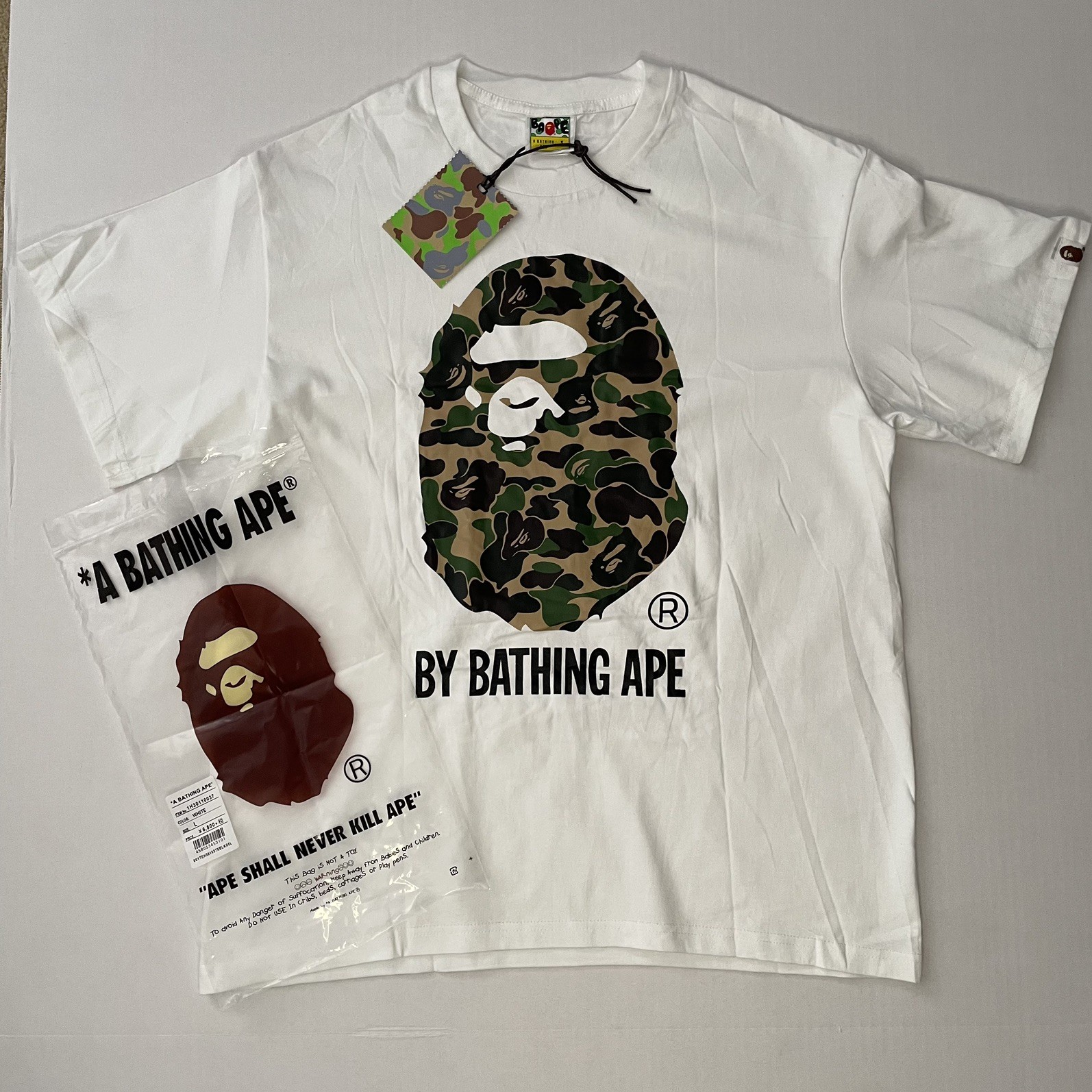 bape t shirt medium