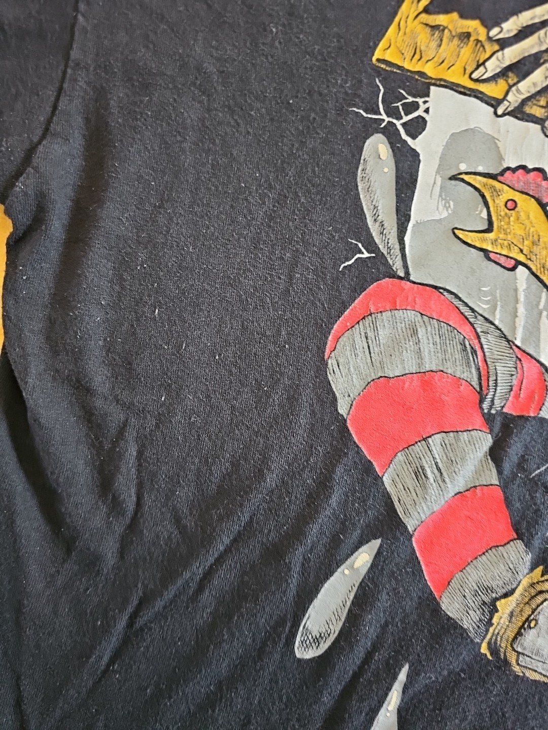 Horrorcon 2019 Flashback Weekend Chicago Black T-Shirt Size 2XL *Read*